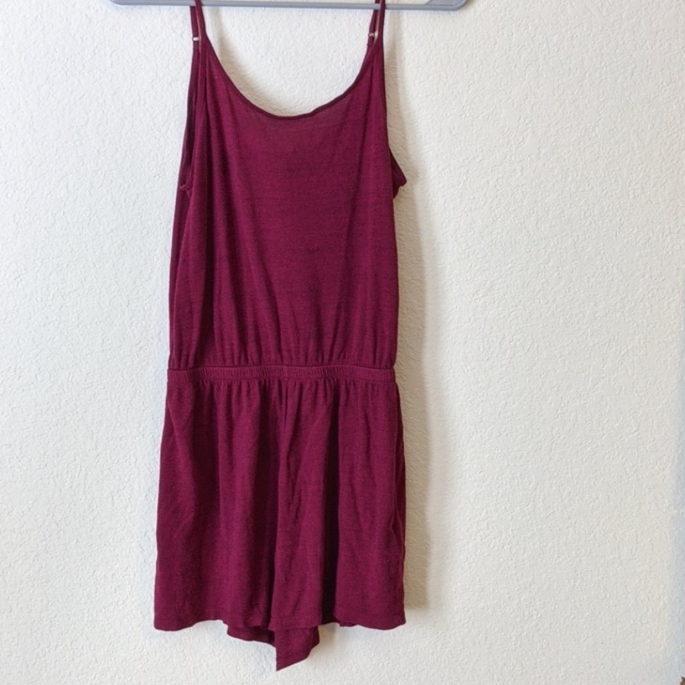 light maroon romper